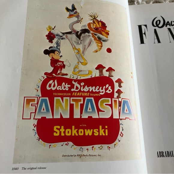 WALT DISNEY'S FANTASIA by John Culhane, 1987 ABRAMS ED. - Picture 4 of 13